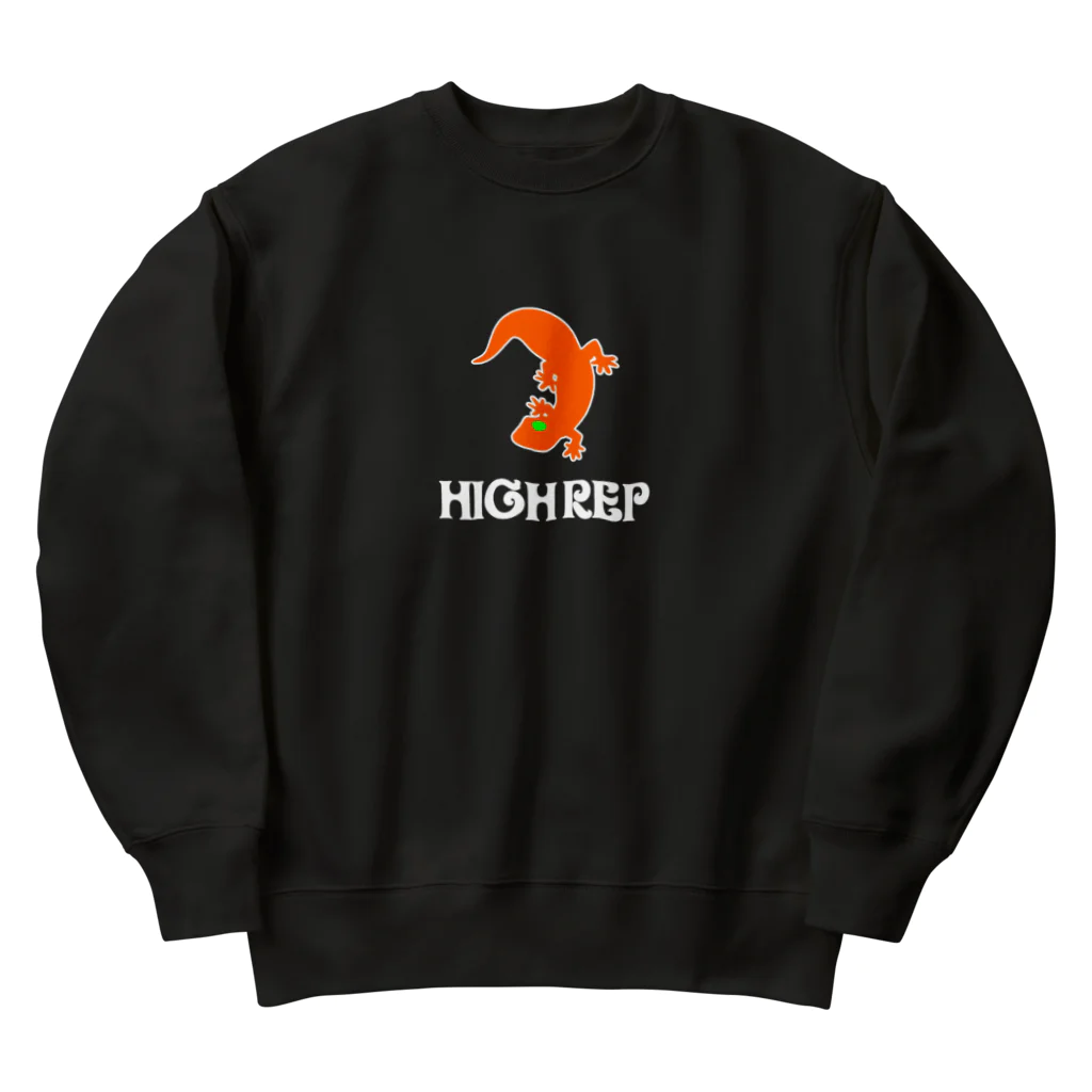 にるず🍊High REP🍊のチャラ男タンジェリン Heavyweight Crew Neck Sweatshirt