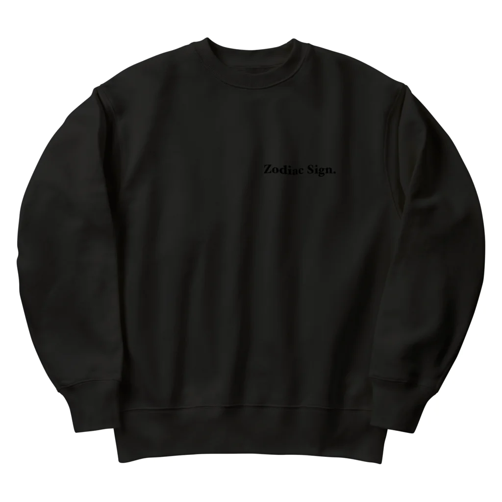 zodiac signのblack パンサー Heavyweight Crew Neck Sweatshirt