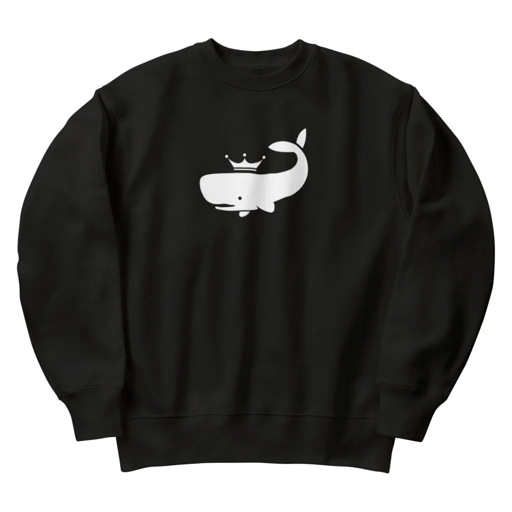 シロクジラのお店のシロクジラ Heavyweight Crew Neck Sweatshirt