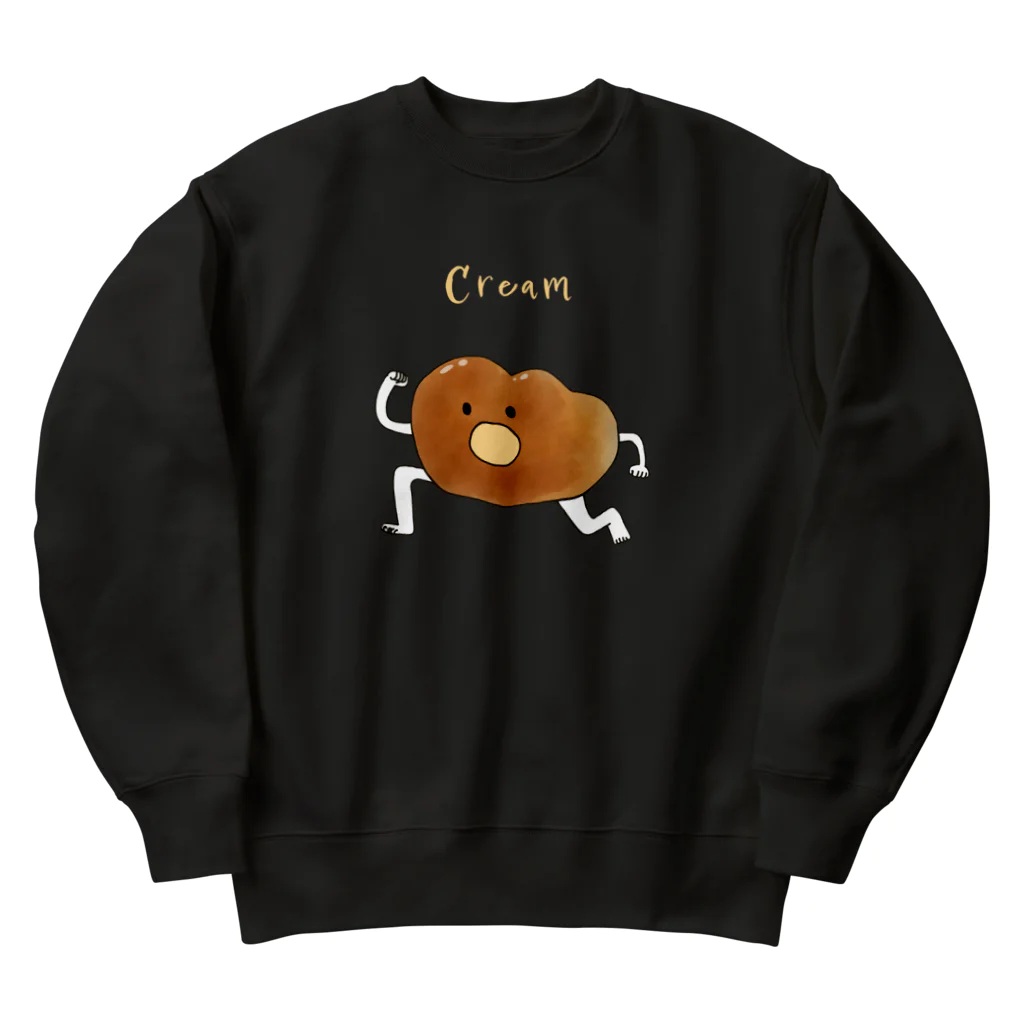 BOONの逃げパン  くりーむちゃん Heavyweight Crew Neck Sweatshirt