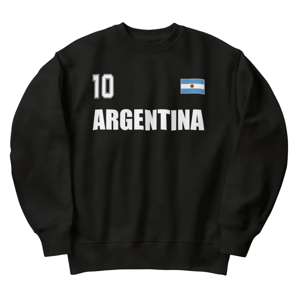 アージーのアルビセレステ 栄光の10番 Heavyweight Crew Neck Sweatshirt