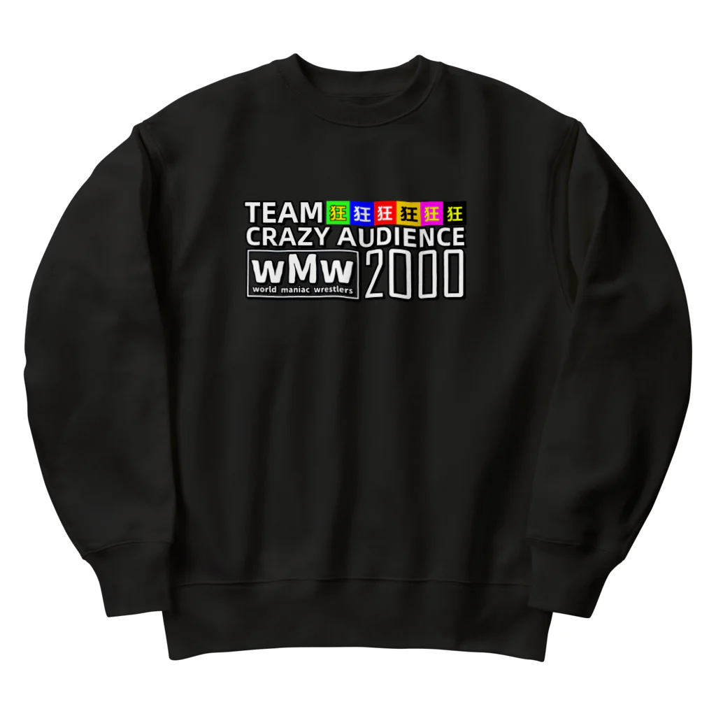 マスクド・ニシオカの2000人達成記念グッズ Heavyweight Crew Neck Sweatshirt