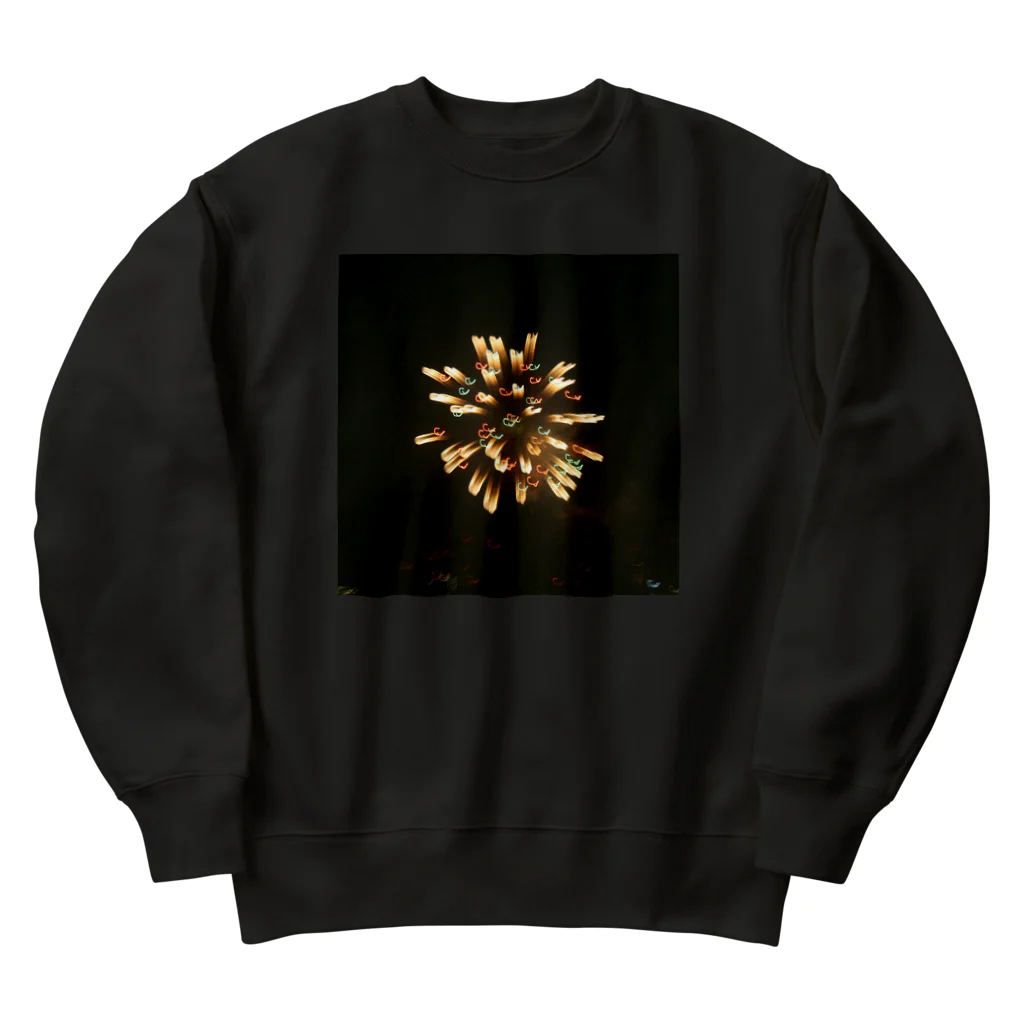 nokkccaの手ブレ花火大会 その1 Heavyweight Crew Neck Sweatshirt