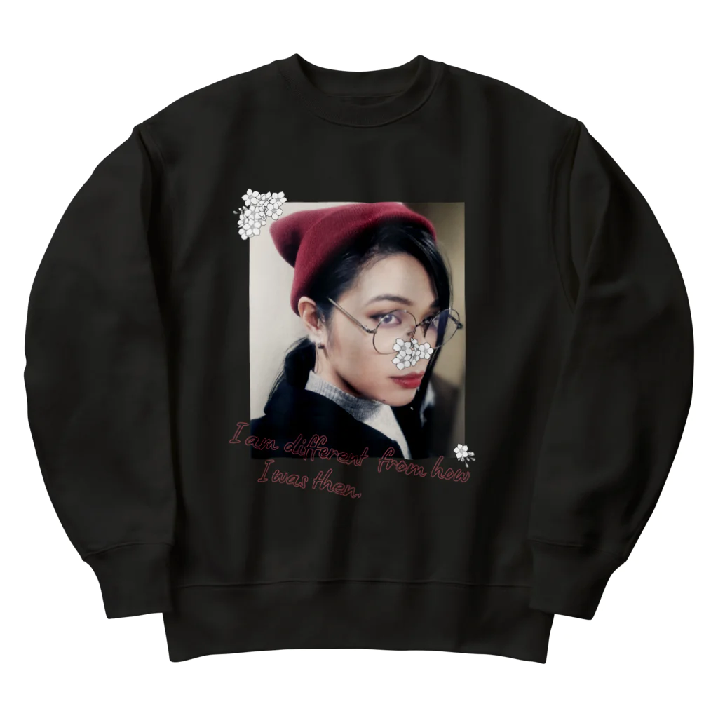 あんじー’s SHOPの昔の自分グッズ（ネタ枠） Heavyweight Crew Neck Sweatshirt