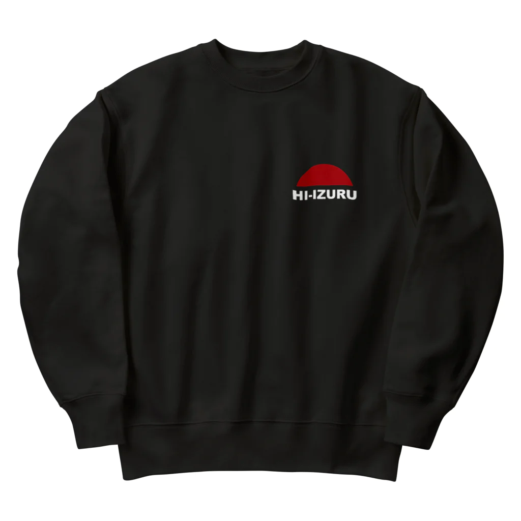 HI-IZURUのヘビーウェイトスウェット　simpleline002 Heavyweight Crew Neck Sweatshirt