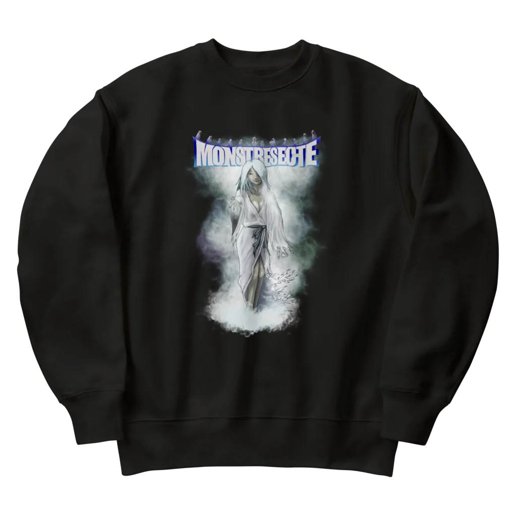 フレ末屋の雪娘×モンセクロゴ使徒雪 Heavyweight Crew Neck Sweatshirt