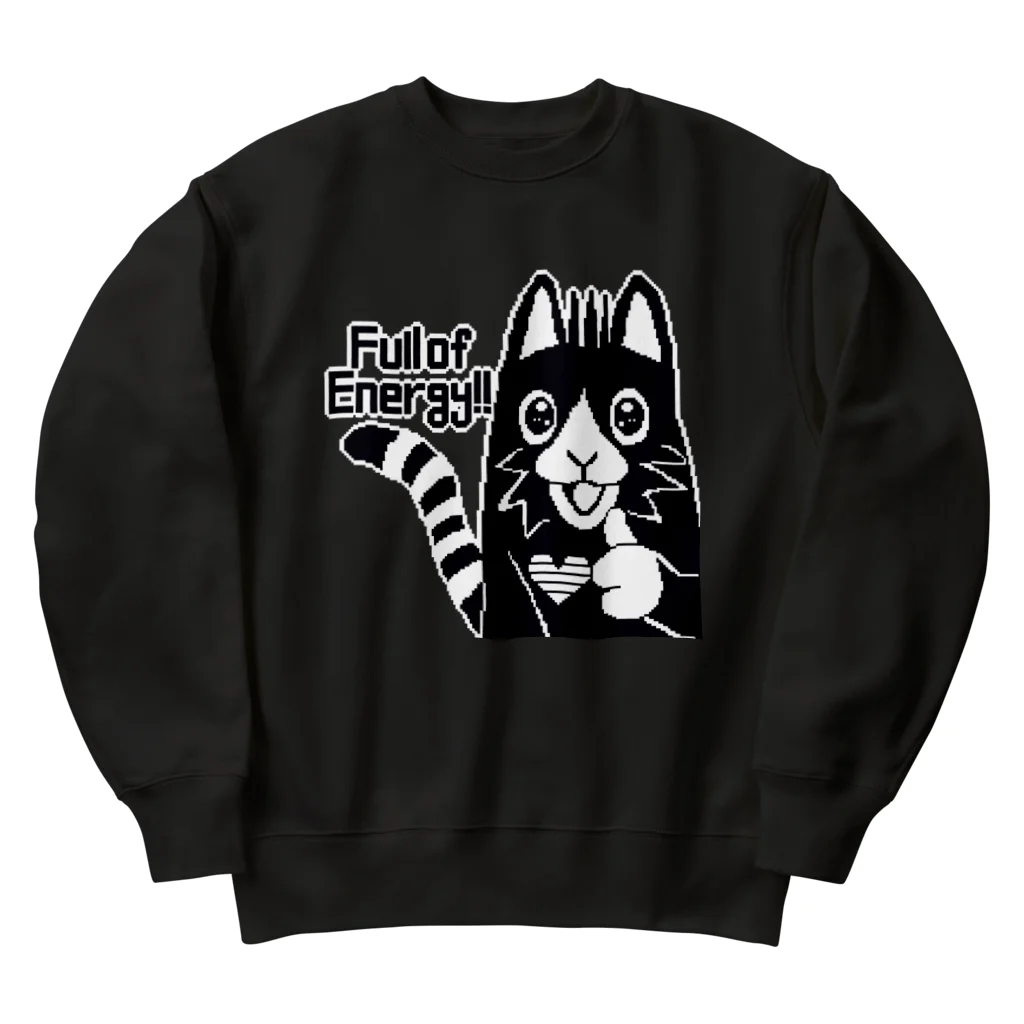 Cheap_KAWAIIの元気満タン!キャット Heavyweight Crew Neck Sweatshirt