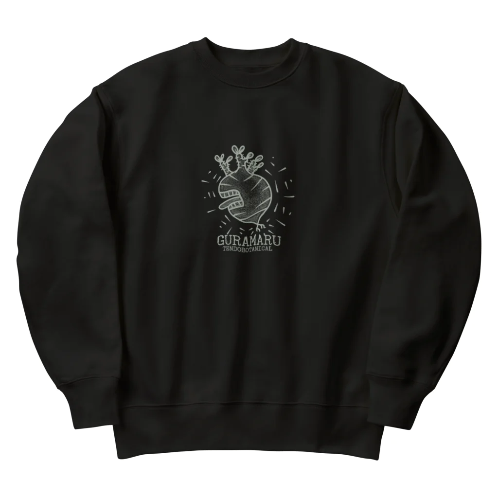 TENDOBOTANICALのグラ丸　黒t Heavyweight Crew Neck Sweatshirt