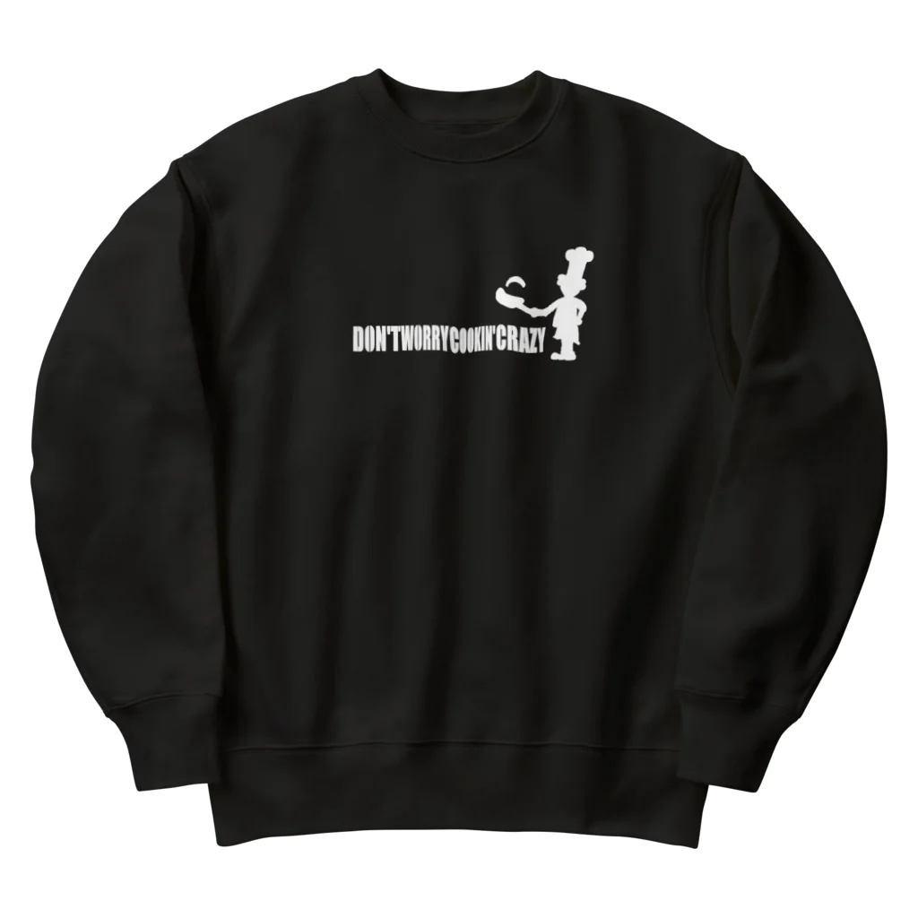 ASCENCTION by yazyの-PAPA- DON'T WORRY　COOKIN' CRAZY(22/12) Heavyweight Crew Neck Sweatshirt