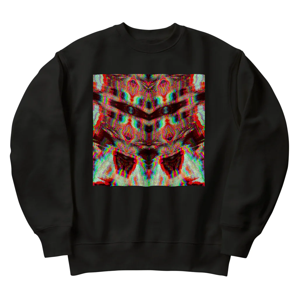 egg Artworks & the cocaine's pixのdöublë** hë∆d✬✬ Heavyweight Crew Neck Sweatshirt