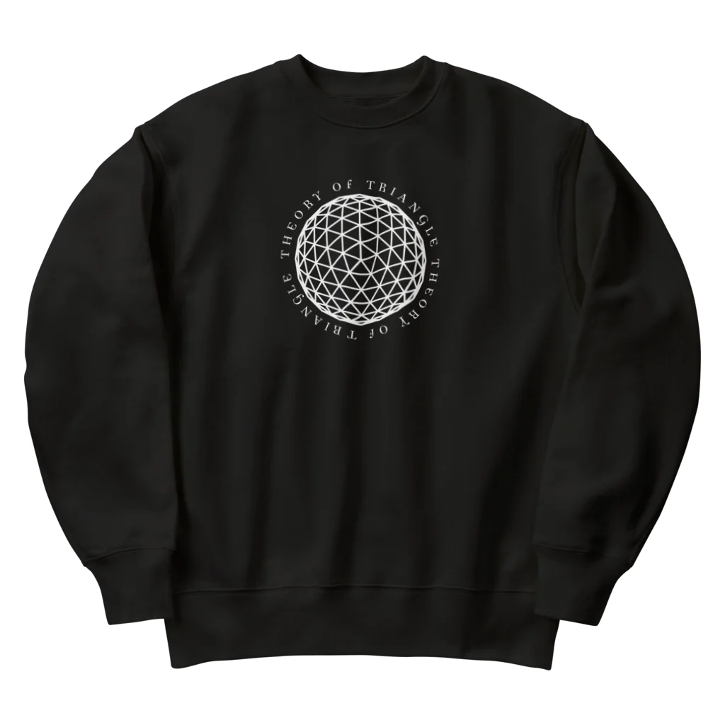 ワンインチ　オンラインストアのTHEORY OF TRIANGLE（濃色） Heavyweight Crew Neck Sweatshirt