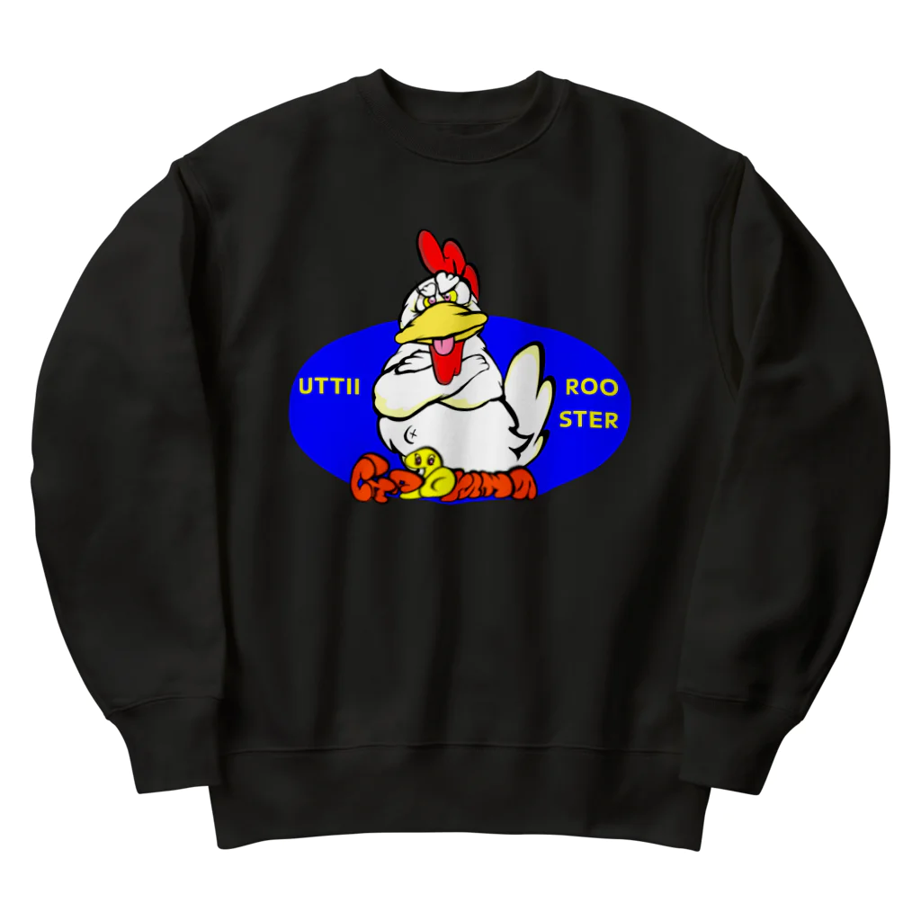 ちゃとらま　CHA10ramaのUTTII☆ROOSTER Heavyweight Crew Neck Sweatshirt