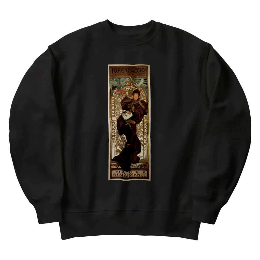 artgalleryのMucha - Lorenzaccio Heavyweight Crew Neck Sweatshirt