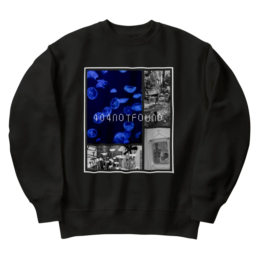 NONAME404の404NOTFOUND Heavyweight Crew Neck Sweatshirt