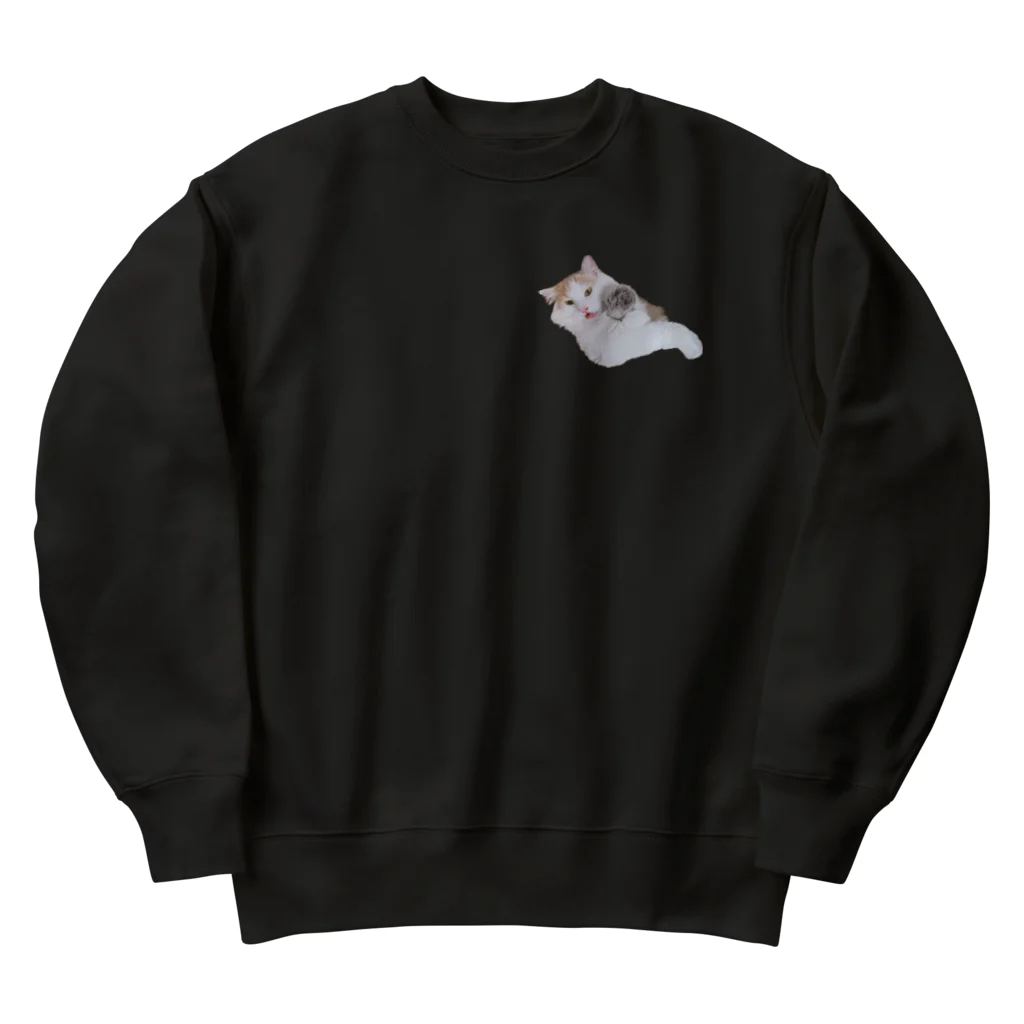 「ふぉるたんはねこ」storeのふぉるたんはねこ Heavyweight Crew Neck Sweatshirt