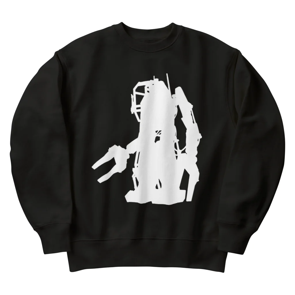 stereovisionの作業用重機 Heavyweight Crew Neck Sweatshirt