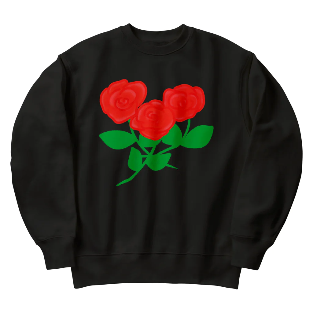 Lily bird（リリーバード）の深紅の薔薇① Heavyweight Crew Neck Sweatshirt