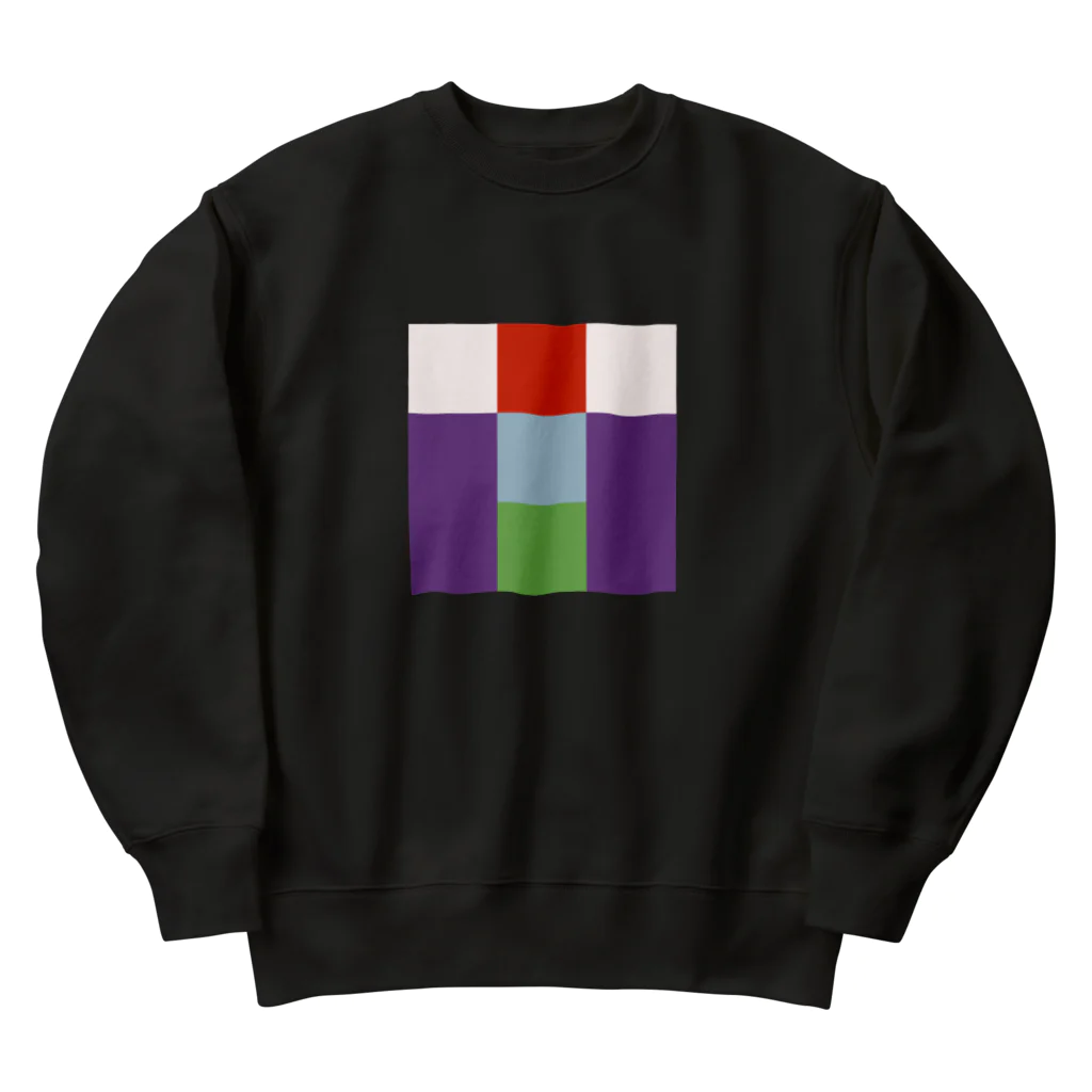 3×3 のドット絵のヒースレジャー - 3×3 のドット絵 Heavyweight Crew Neck Sweatshirt