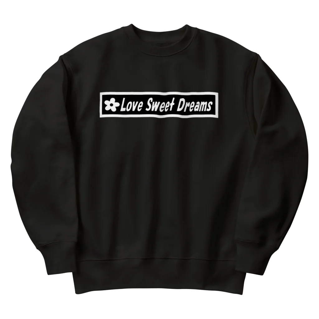 NOIR（ノアール）のLSD　ロゴ　白 Heavyweight Crew Neck Sweatshirt
