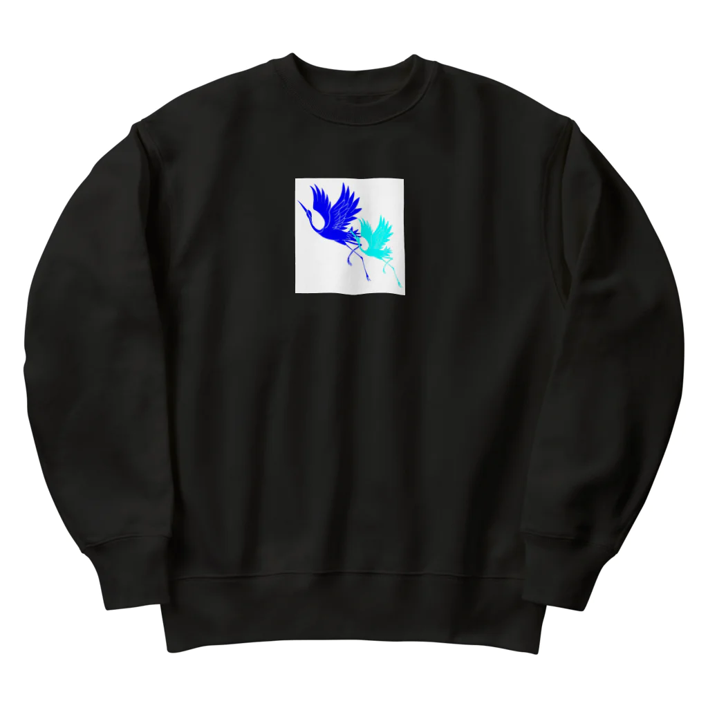 ネクストラボの鷺 Heavyweight Crew Neck Sweatshirt