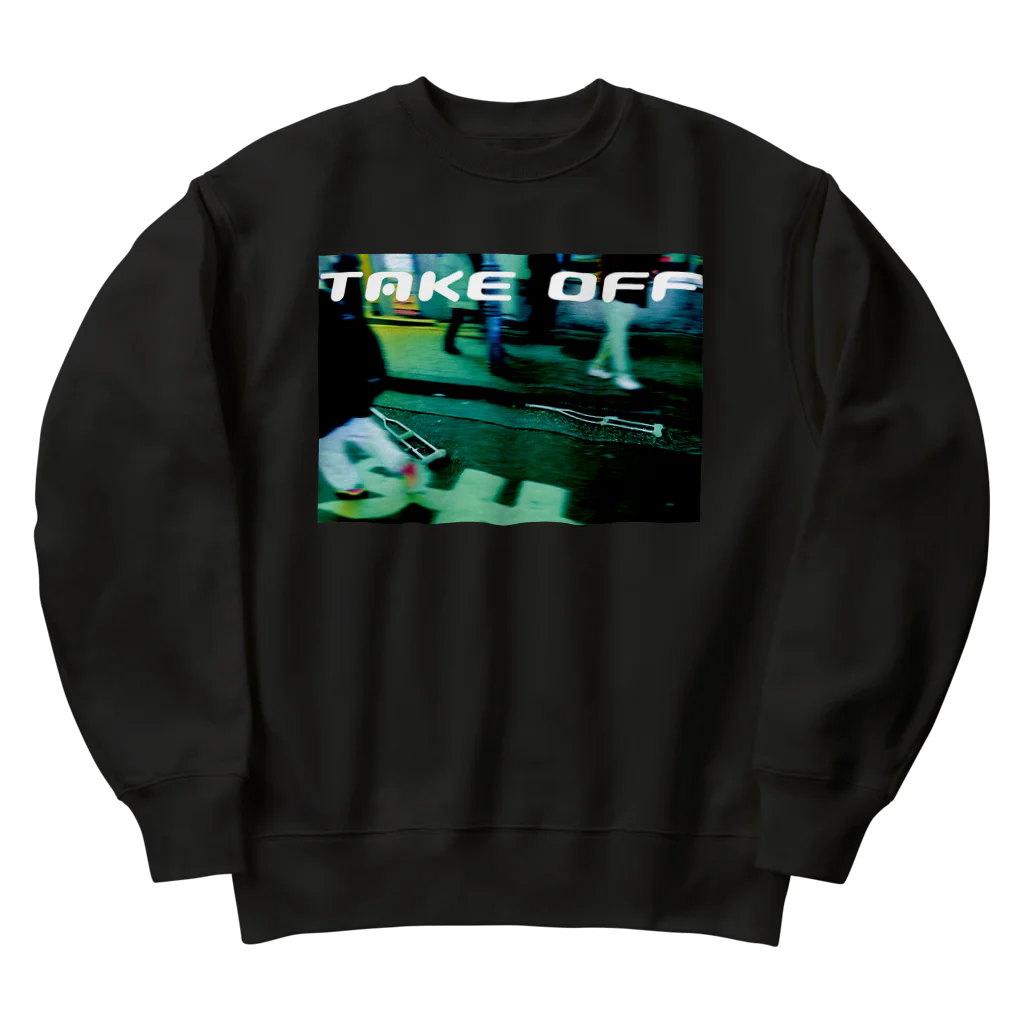 thorny_greenのTAKE OFF Heavyweight Crew Neck Sweatshirt