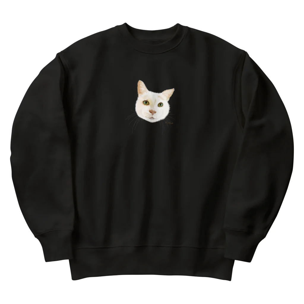 nuuko_artのねこのサニーさん Heavyweight Crew Neck Sweatshirt