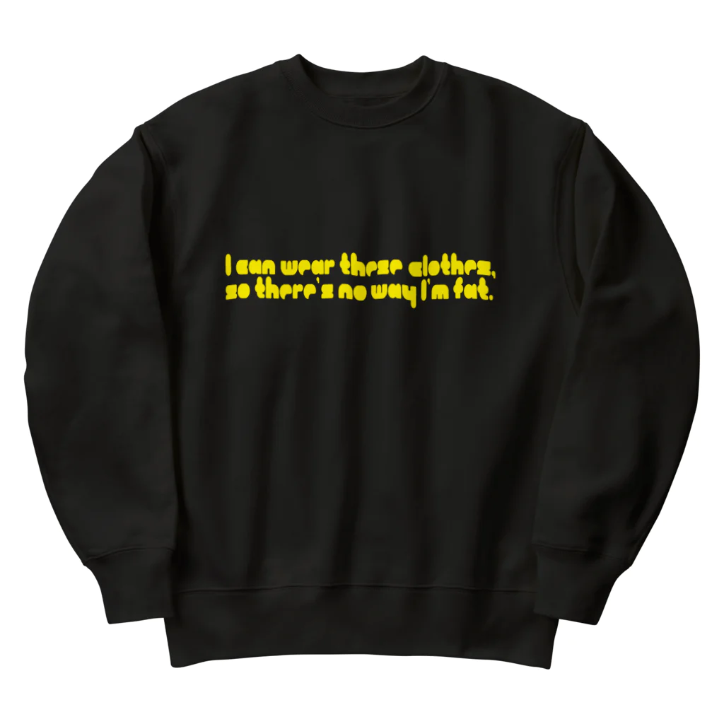 何でもアイデ屋の太ってる訳ないじゃん Heavyweight Crew Neck Sweatshirt