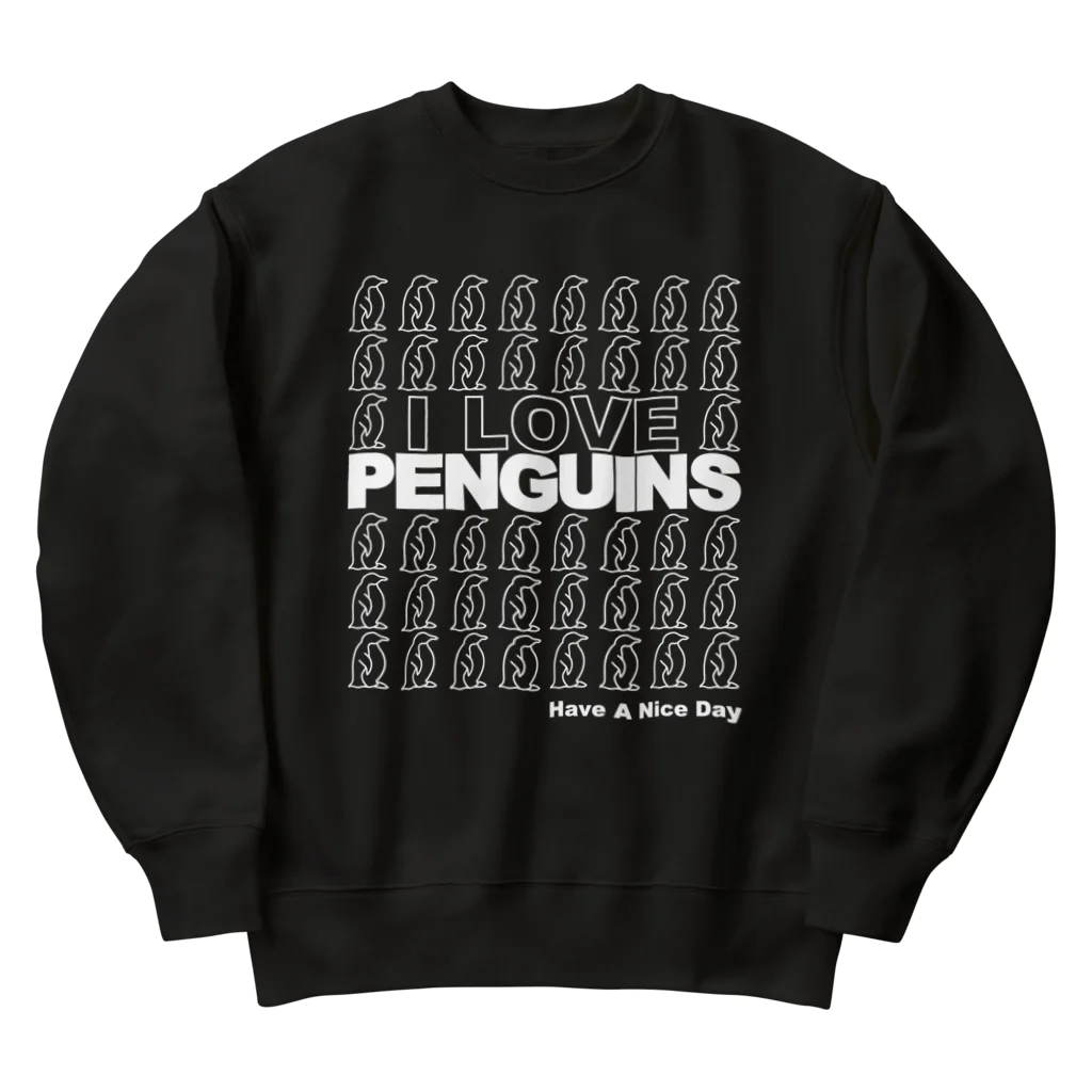 Icchy ぺものづくりのI LOVE PENGUINS ヘビーウェイトスウェット