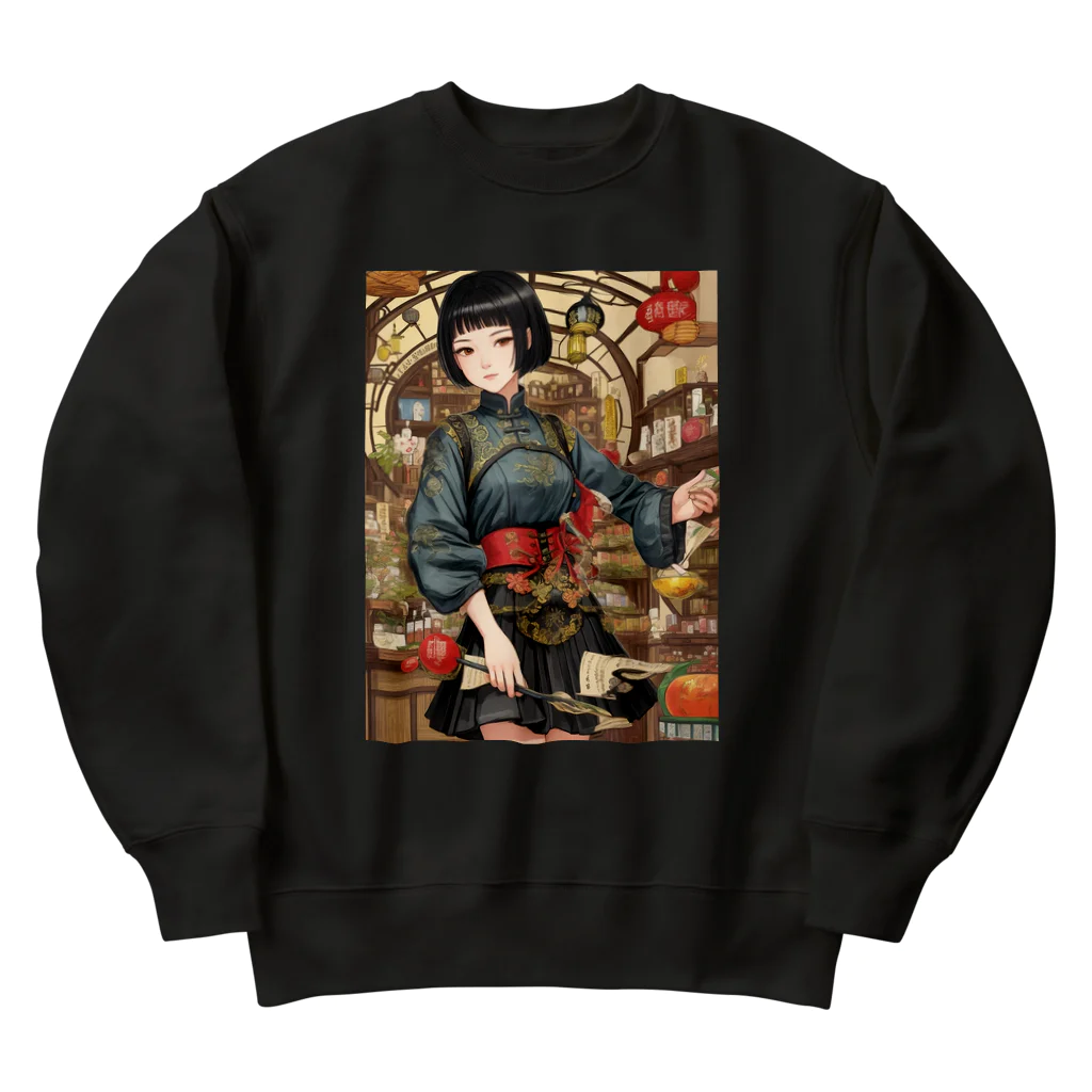 漢方薬の子の漢方薬の子#18 Heavyweight Crew Neck Sweatshirt