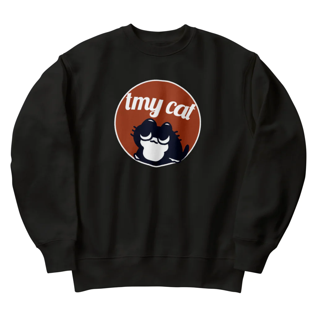 tmyのtmy cat*retrospective cat* Heavyweight Crew Neck Sweatshirt