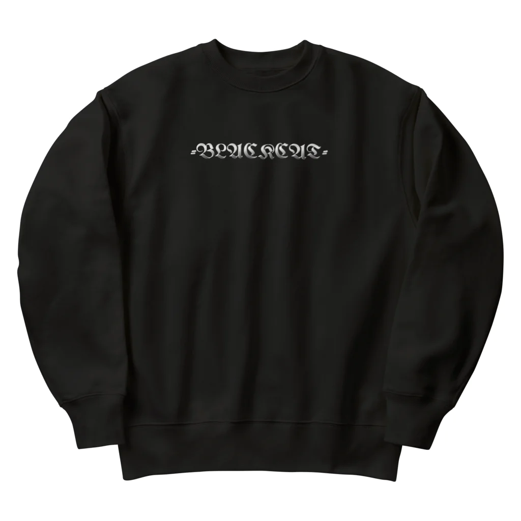 BLACK CAT528の2周年 Heavyweight Crew Neck Sweatshirt