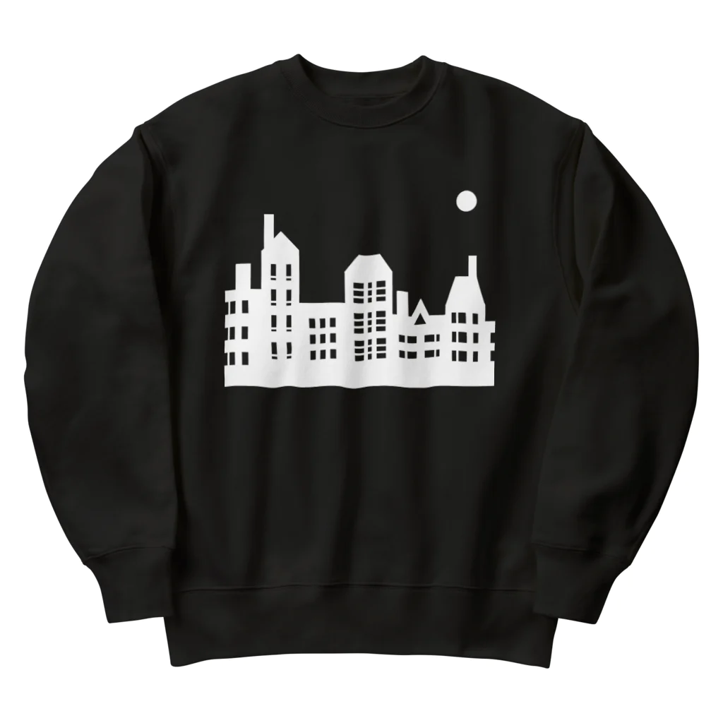 kazukiboxの街並み Heavyweight Crew Neck Sweatshirt