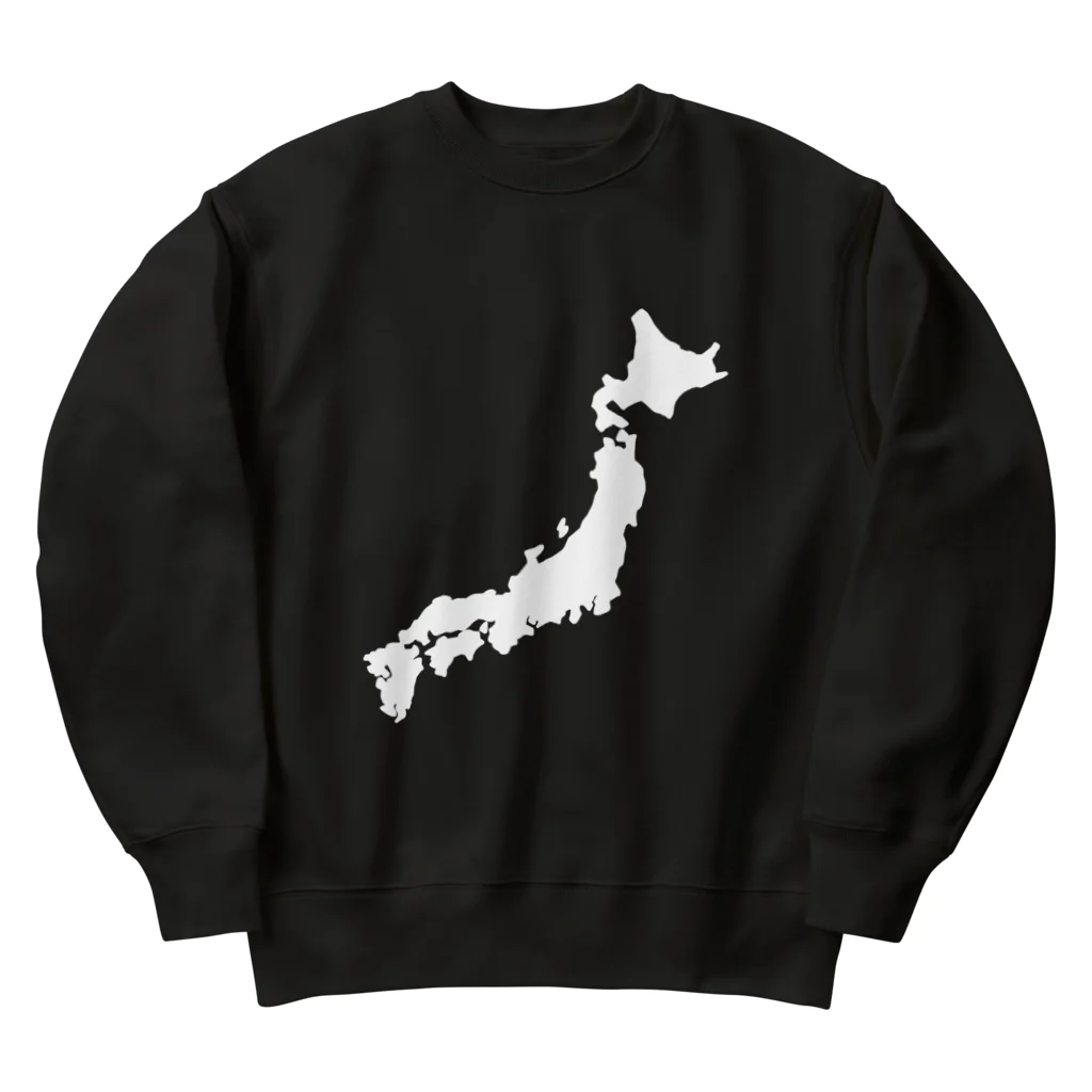 kazukiboxの日本地図 Heavyweight Crew Neck Sweatshirt