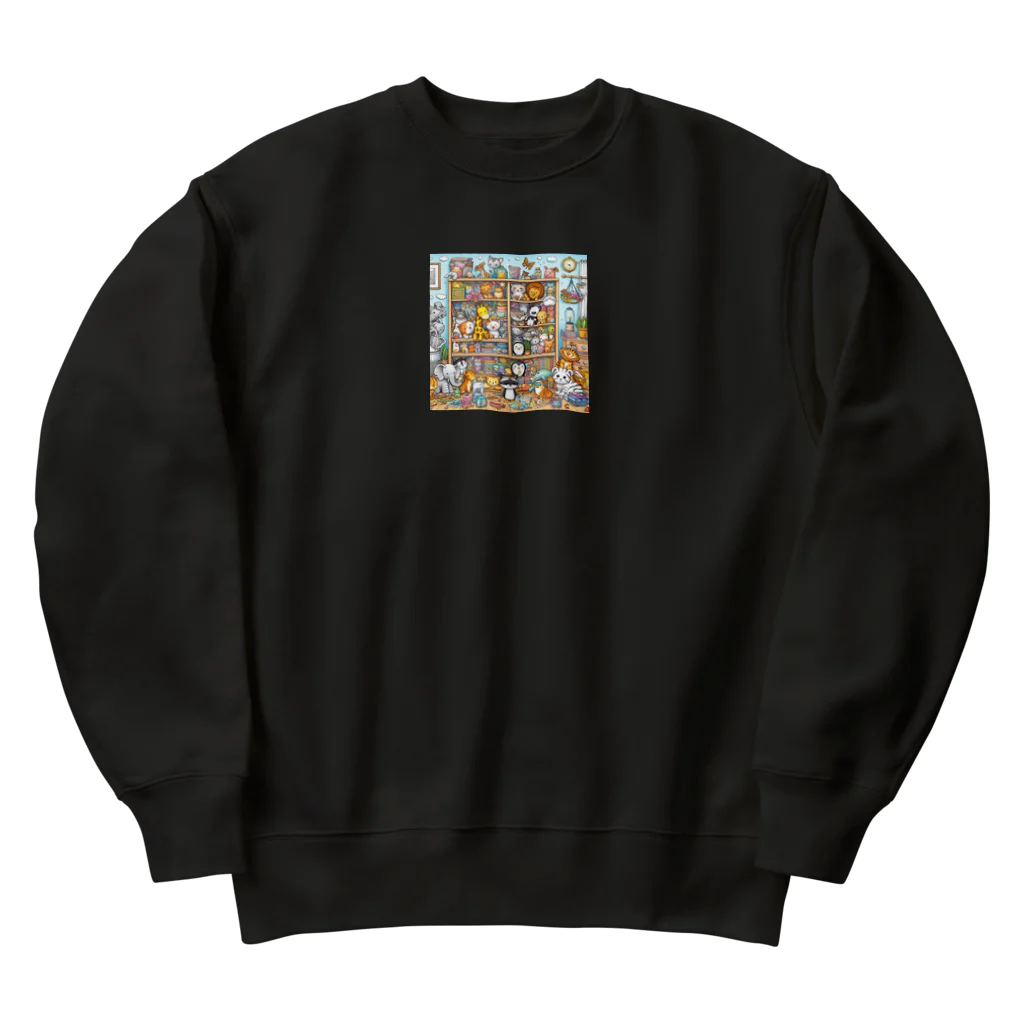 Lock-onのアニマルクローゼット05 Heavyweight Crew Neck Sweatshirt