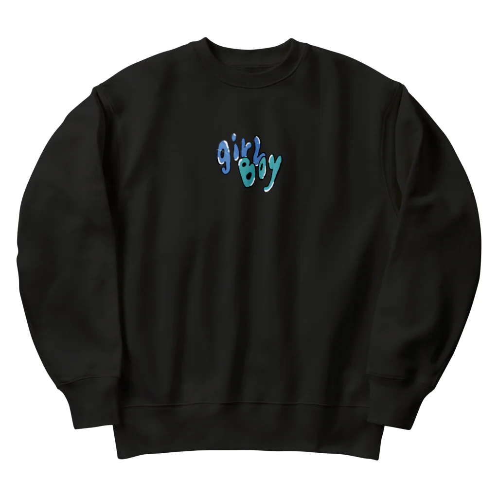 trackmakerのシティボーイくんとシティガールちゃん Heavyweight Crew Neck Sweatshirt