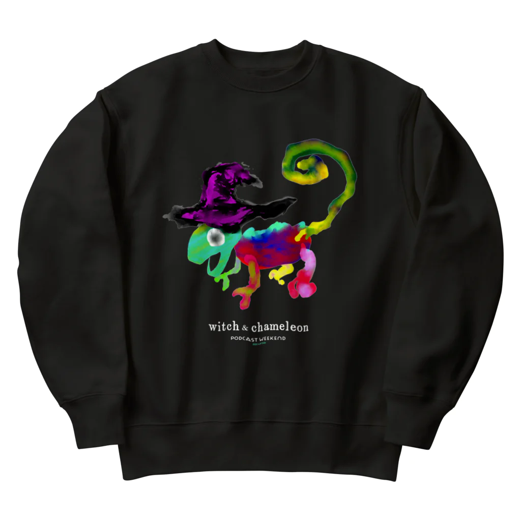 魔女とカメレオンのWitch & Chameleon〈PCWE23W〉 Heavyweight Crew Neck Sweatshirt