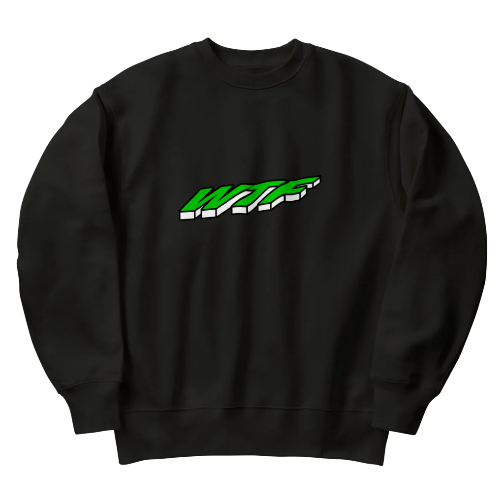 TAXのWTF Logo Heavyweight Crew Neck Sweatshirt