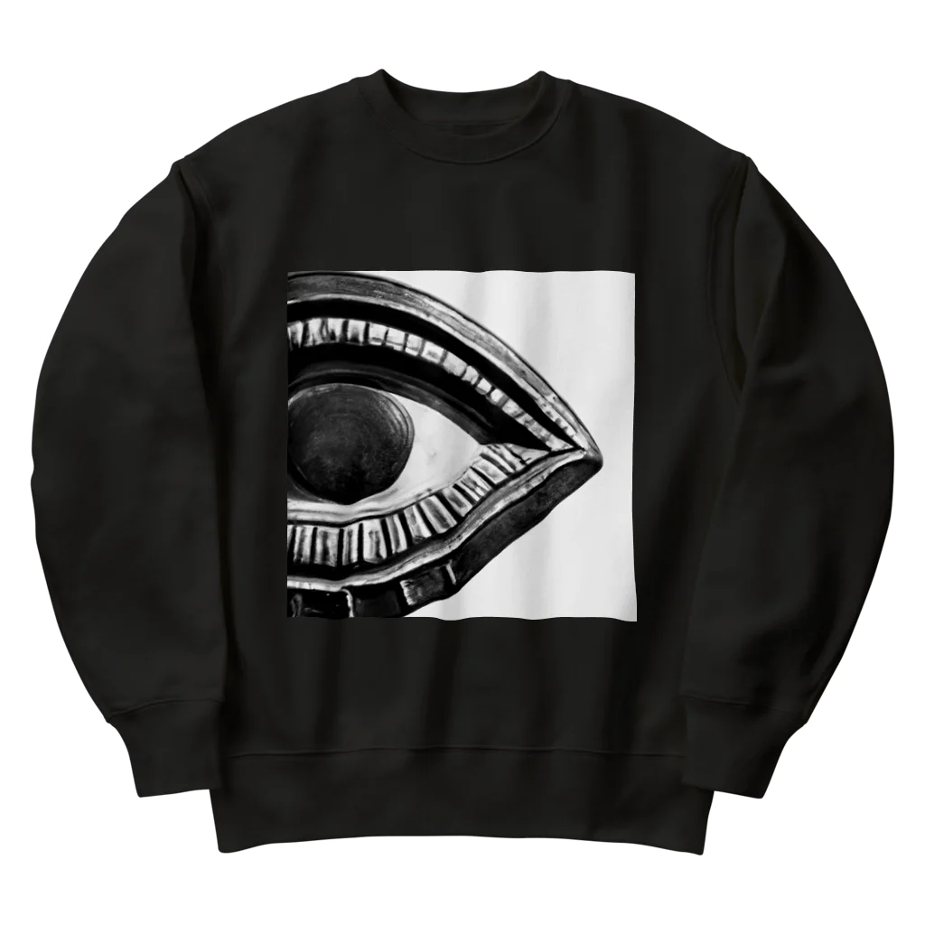 あんなちゅらるのファラオの瞳 Heavyweight Crew Neck Sweatshirt