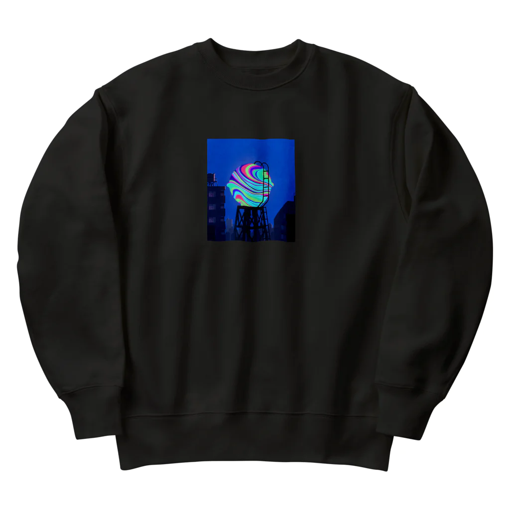 並木風磨の不眠症 Heavyweight Crew Neck Sweatshirt