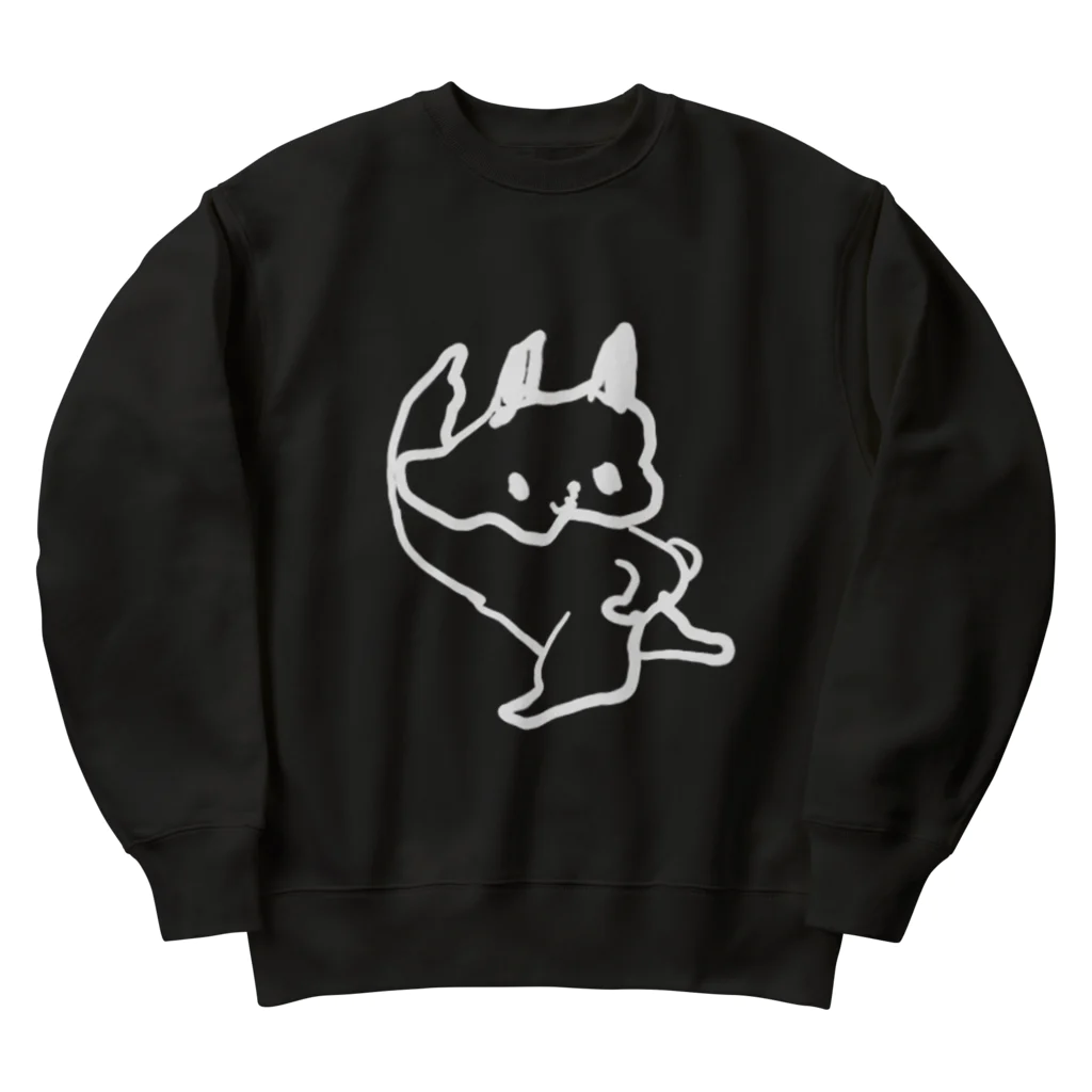 小林のうし　とくいげ　白線 Heavyweight Crew Neck Sweatshirt