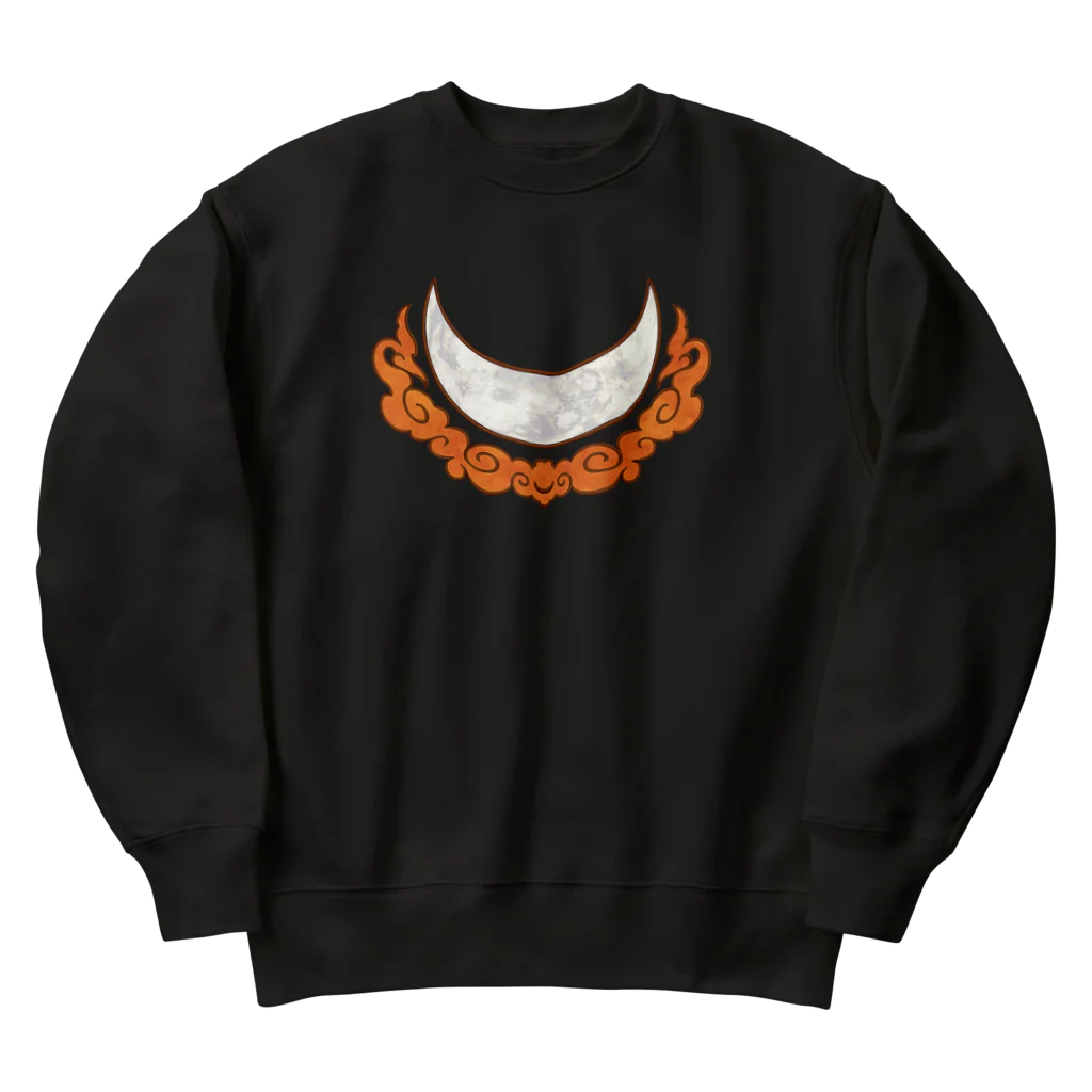 竹条いちいのツキノワ camel Heavyweight Crew Neck Sweatshirt