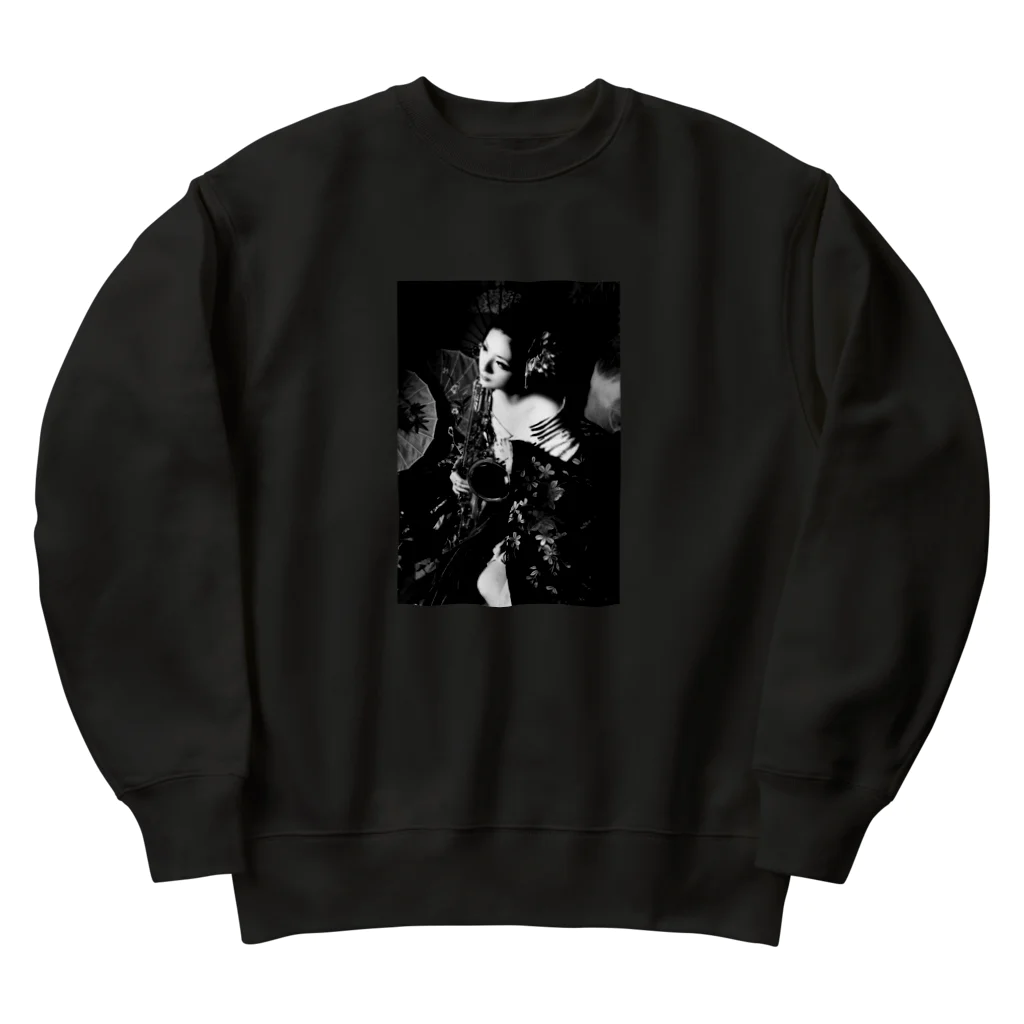 UkoSaxyアゲアゲグッズのUkoSaxyアゲアゲグッズ復刻版！ Heavyweight Crew Neck Sweatshirt