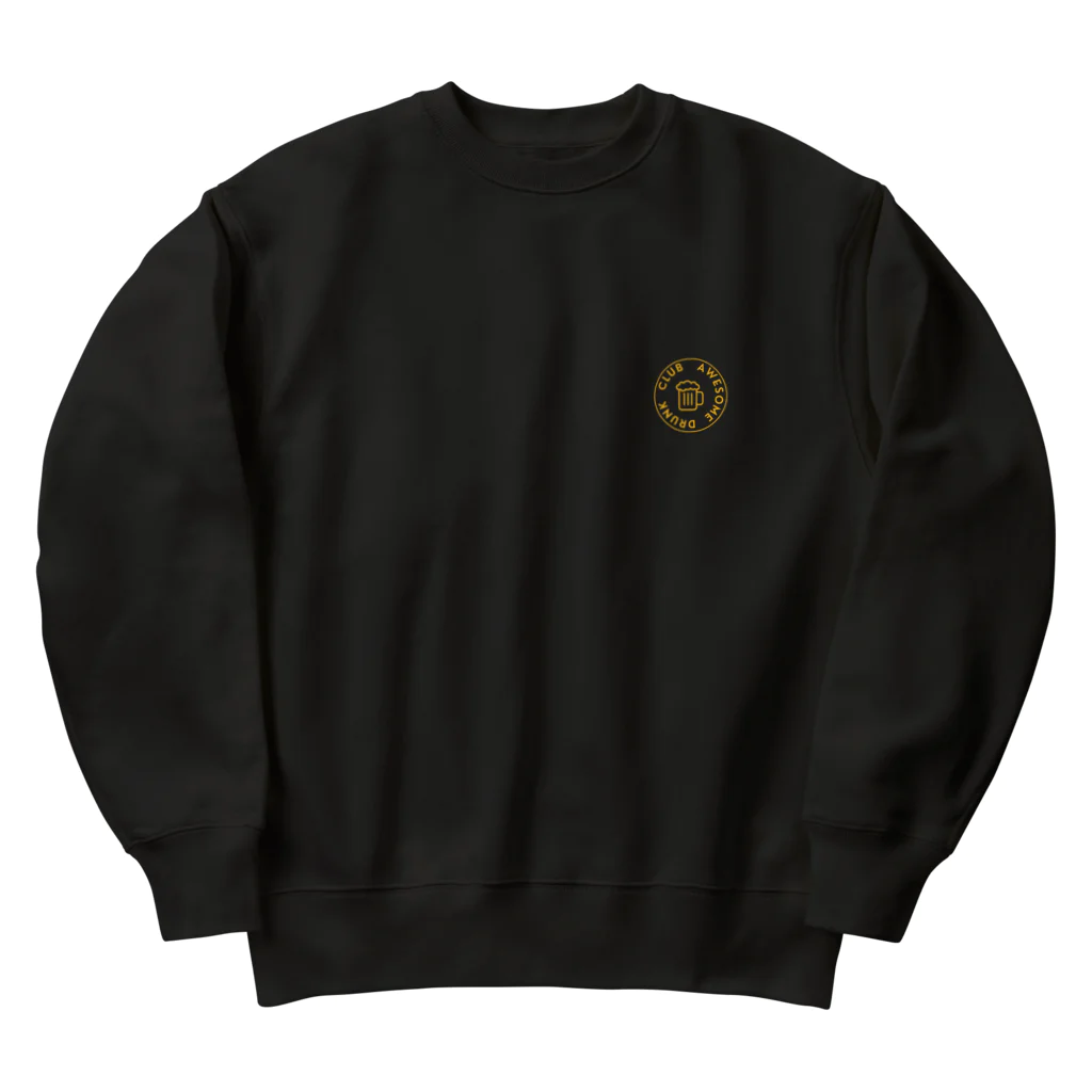 Awesome Drunk ClubのADS ロゴ Heavyweight Crew Neck Sweatshirt