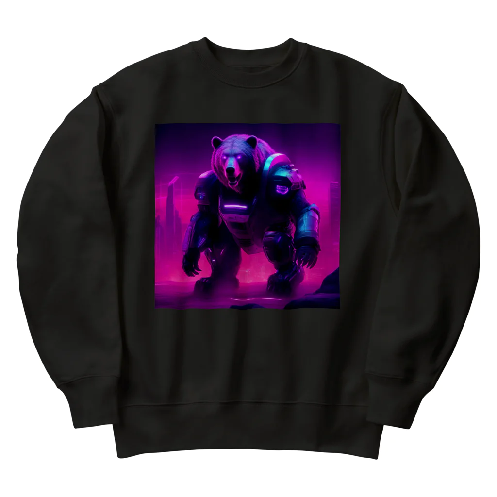 InstantEclecticsのグリズリーMk-Ⅱ(アニマルMk-Ⅱシリーズ3) Heavyweight Crew Neck Sweatshirt