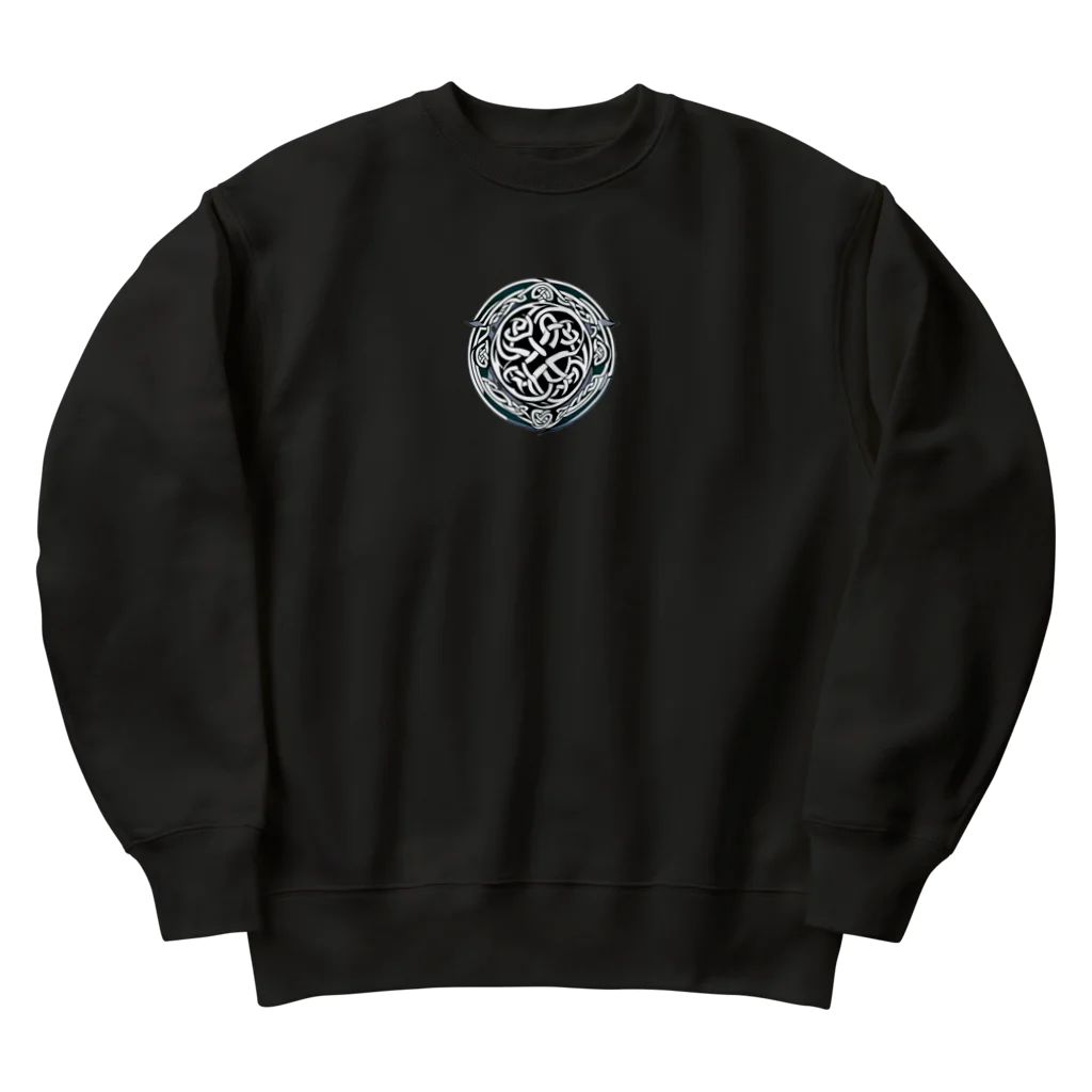 きゅりあすの発掘されたケルトの紋章 Heavyweight Crew Neck Sweatshirt