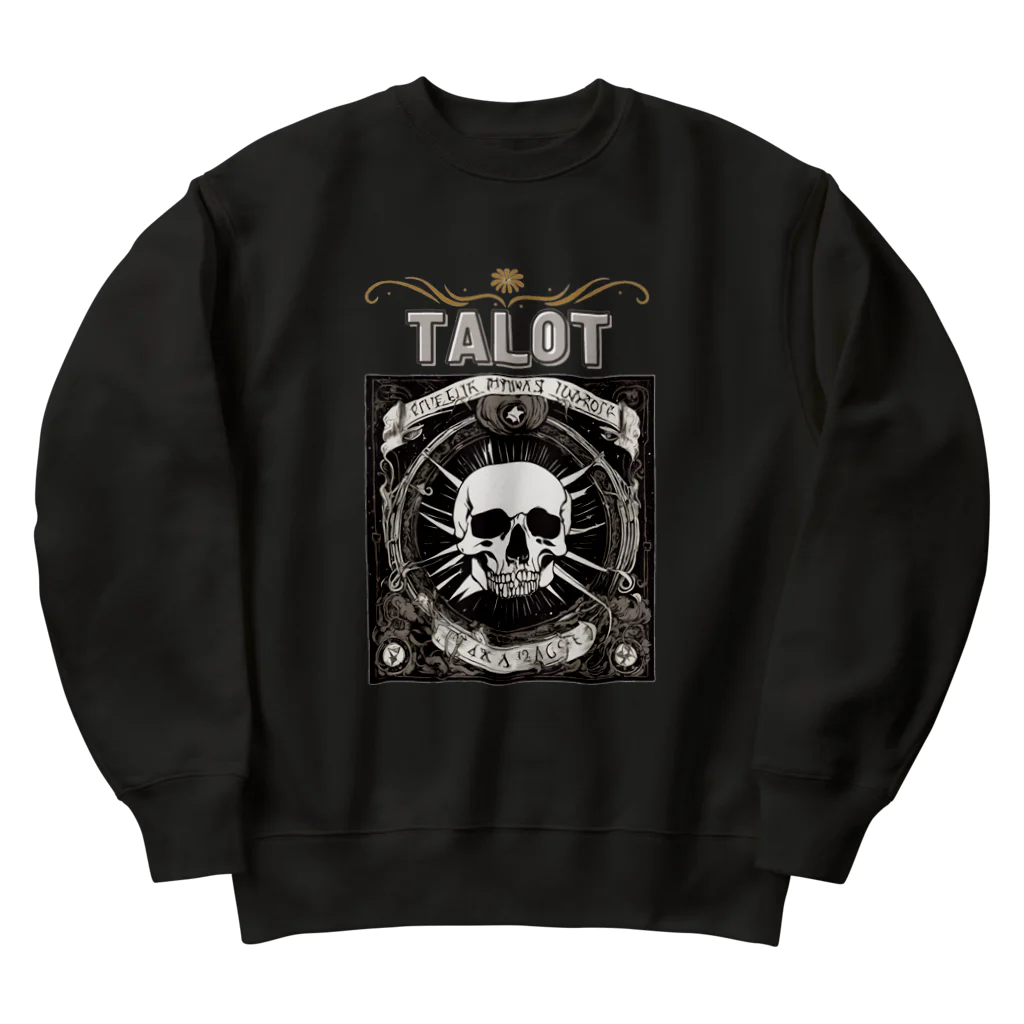 ロック堂のタロットカード Heavyweight Crew Neck Sweatshirt