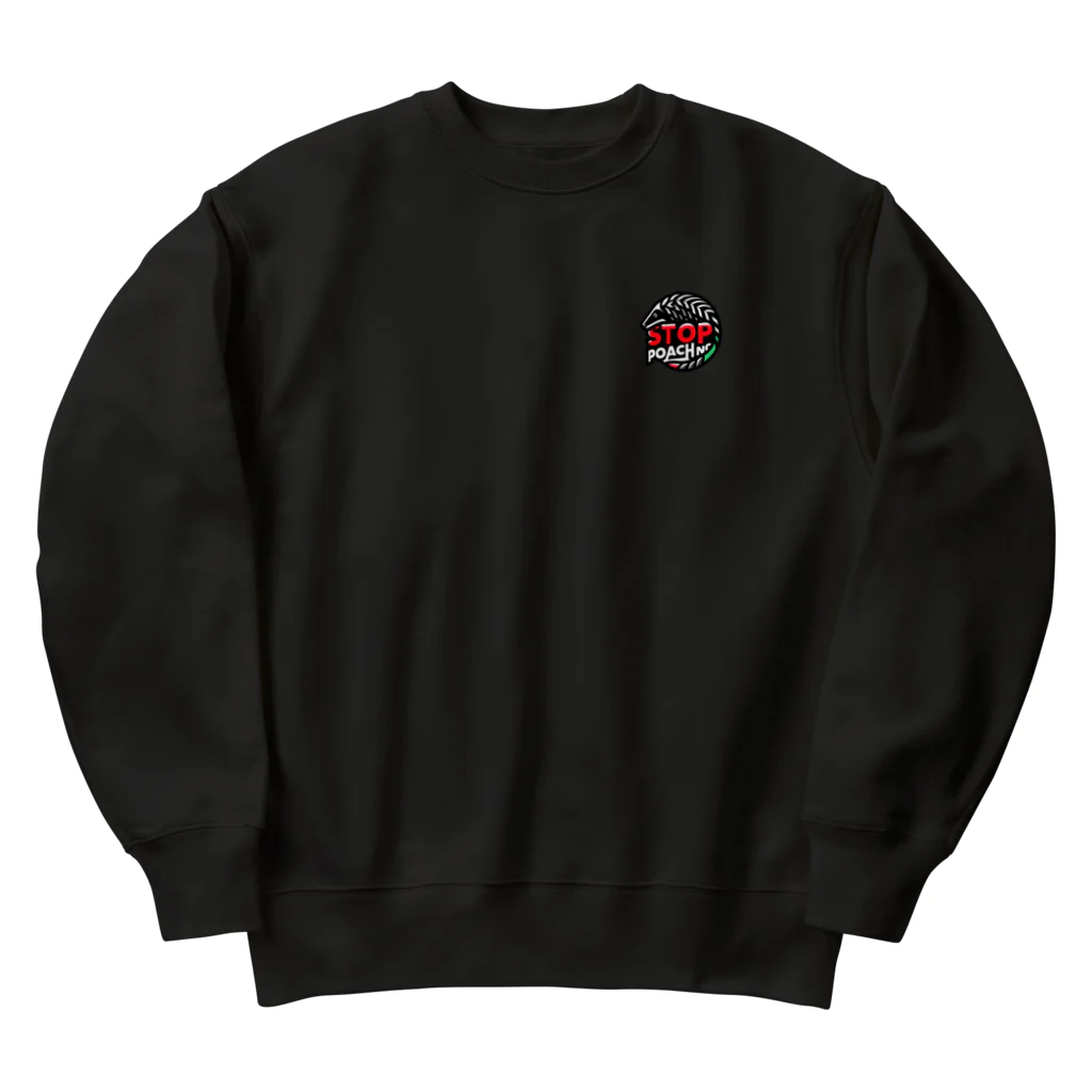 STOP POACHNGのSTOP POACHNG(original) Heavyweight Crew Neck Sweatshirt