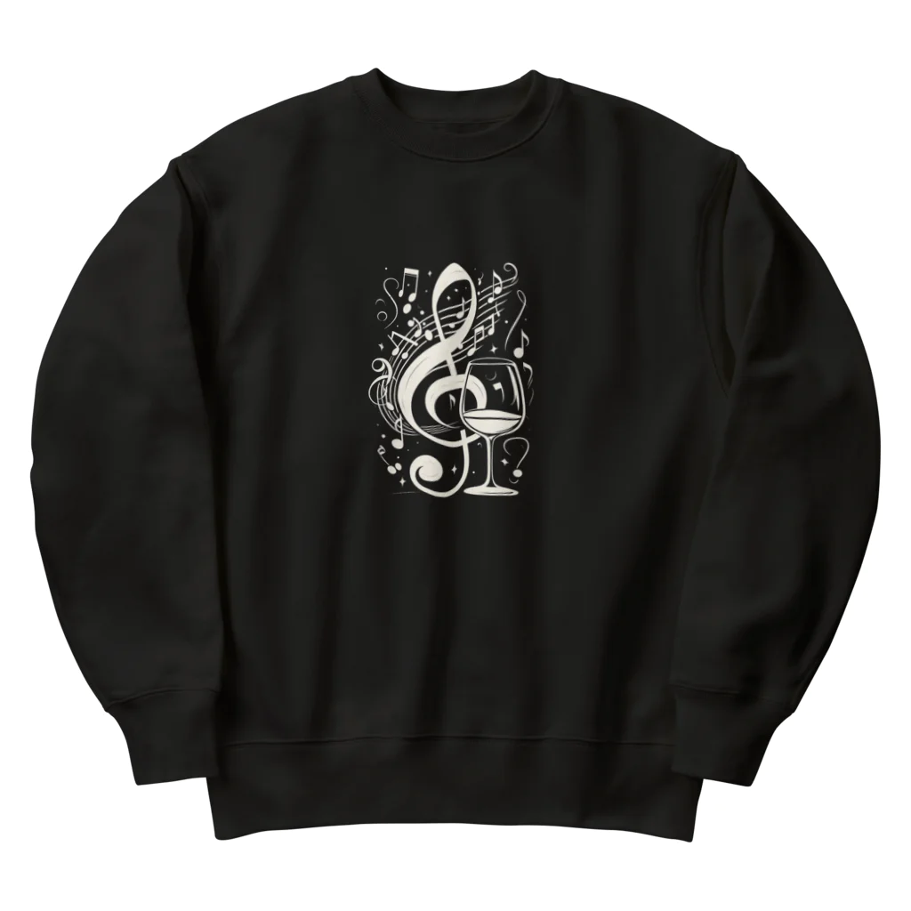 KsdesignのThe Rhythm of Wine Heavyweight Crew Neck Sweatshirt