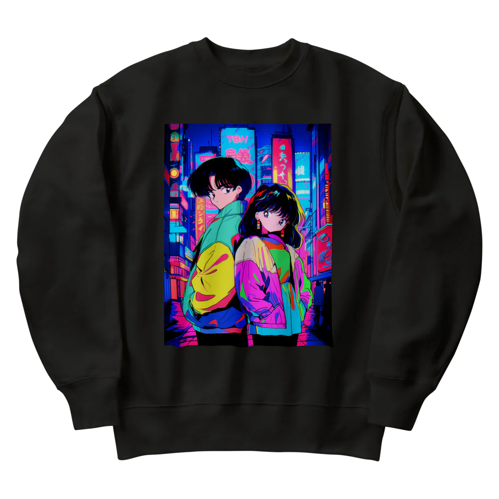 monoillustのDowntown Tokyo Heavyweight Crew Neck Sweatshirt