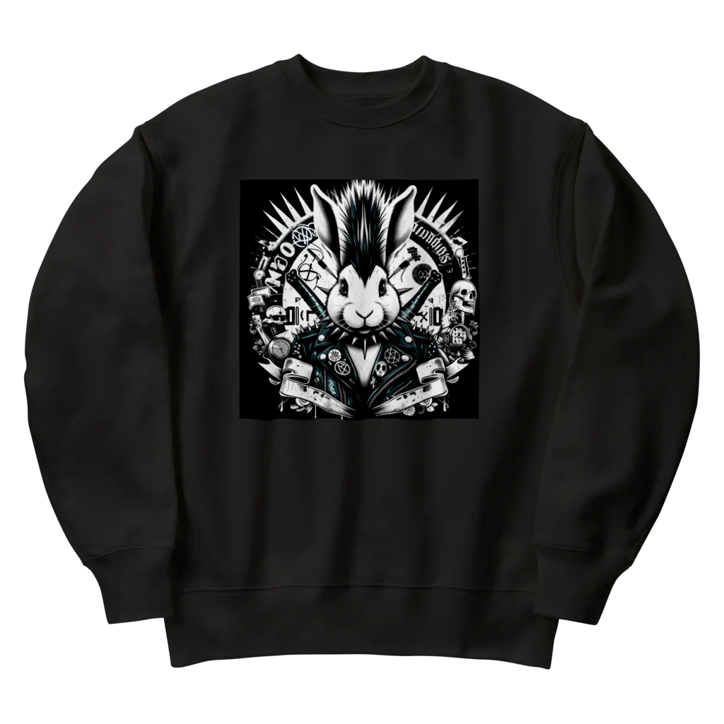 nkcamelliaのラビットパンク Heavyweight Crew Neck Sweatshirt